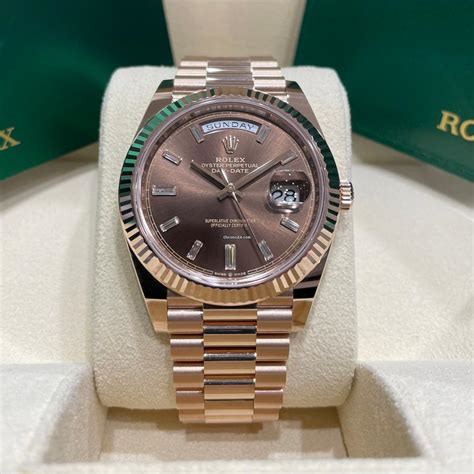 rolex day-date 40 2022 price